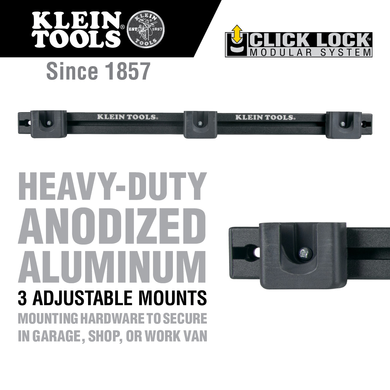 Klein Tools Tradesman Pro Modular Wall Rack, 55921 Hot on Sale
