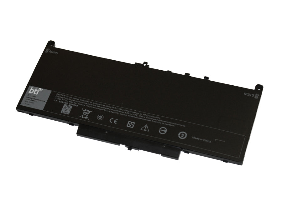 BTI 4-cell 7.6V, LiPolymer Internal Notebook Battery for DELL Latitude E7270, E7470 Online now