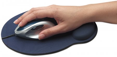 Manhattan Ergonomic Wrist Rest Mouse Pad, 434386 Online