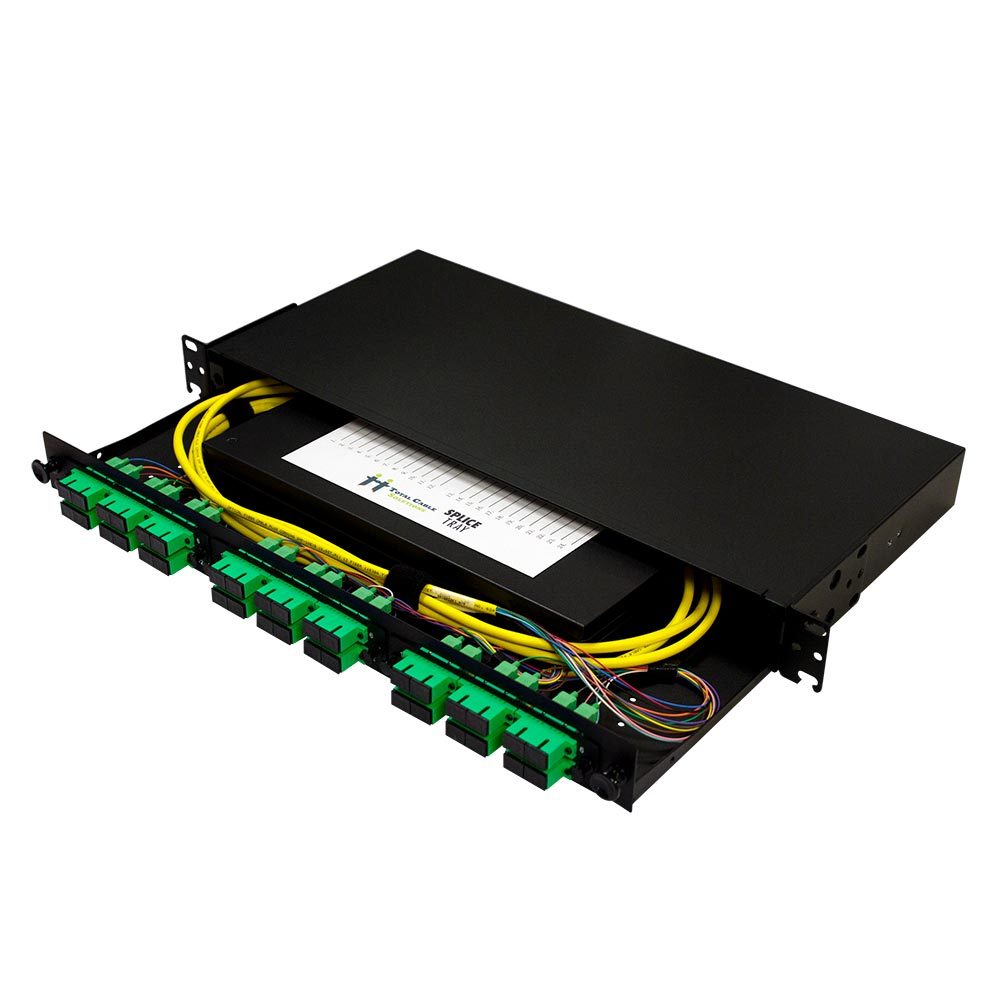 Lynn 1U CHOICE Rack Mount Fiber Patch Panel Enclosure (Unloaded) Online now