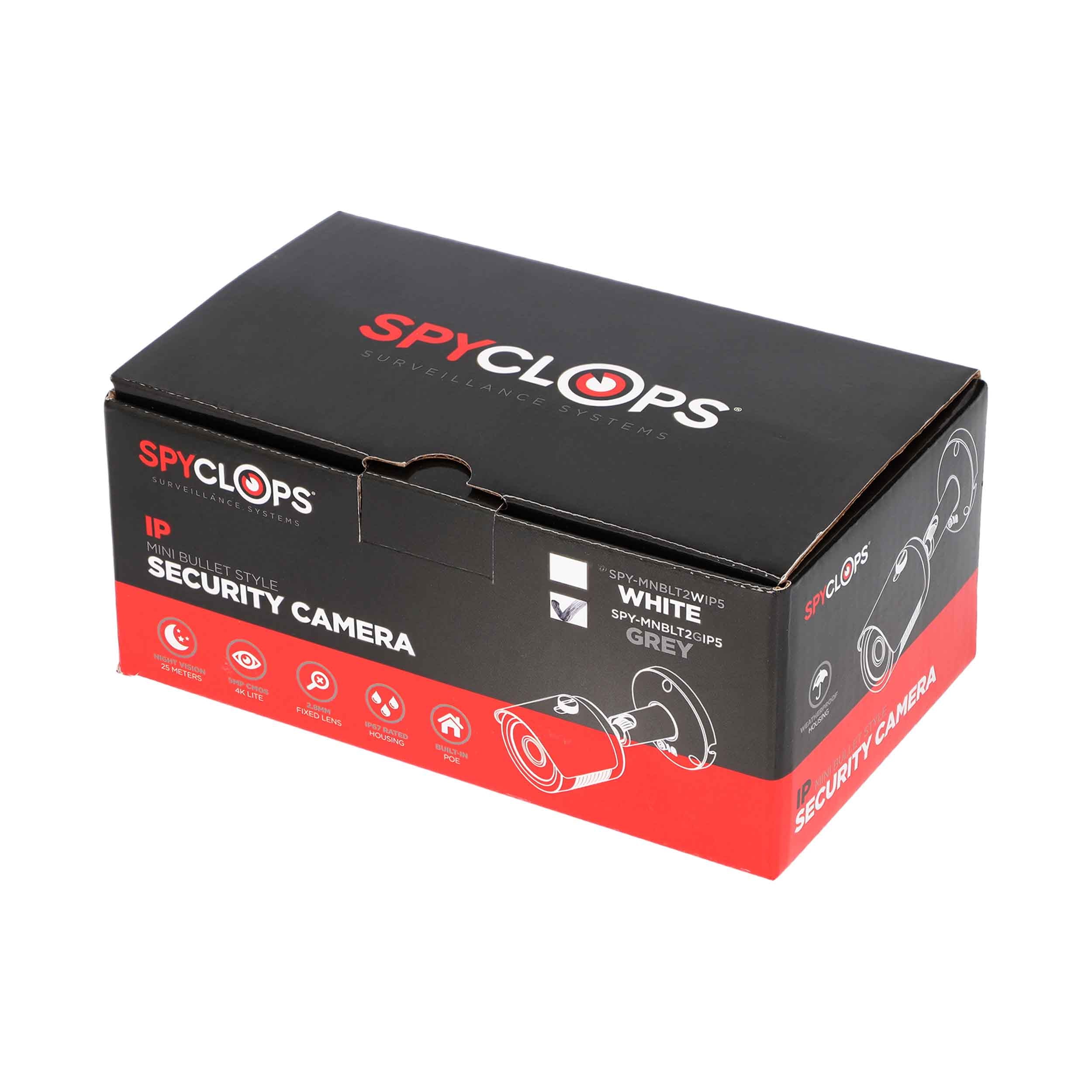 Metra Spyclops 5MP Mini Bullet Style IP Camera Online Sale