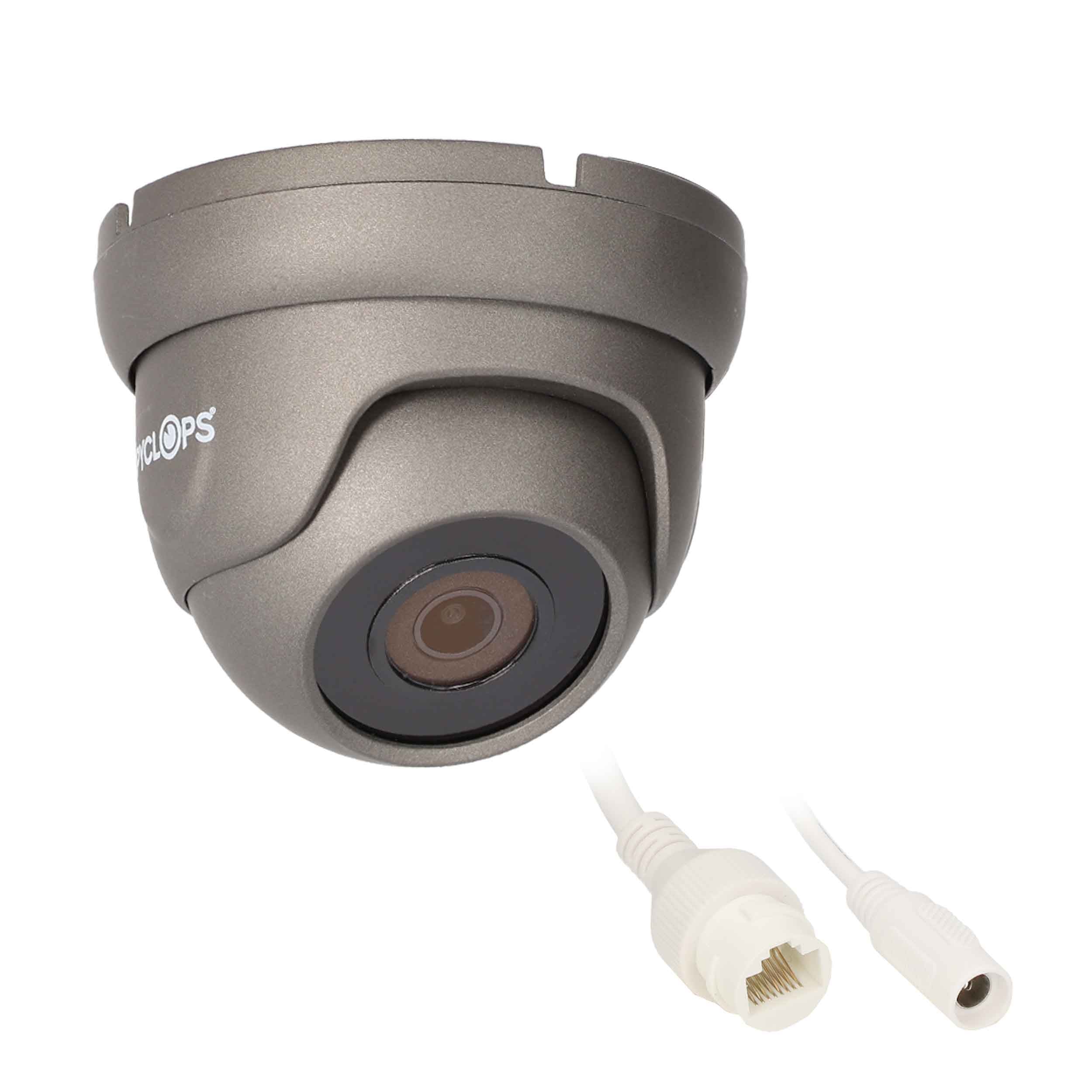Metra Spyclops PoE 5MP Mini Turret Dome Style IP Camera Fashion
