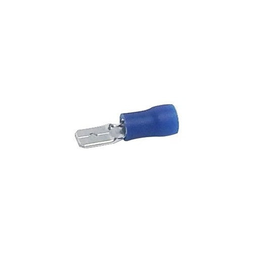 Morris 01222 Vinyl Insulated Male Disconnects 25 Pack – 16-14 Wire, .020x.187 Tab Fashion