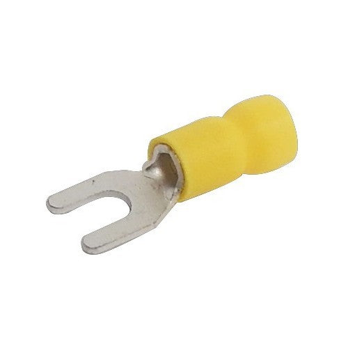 Morris 01162 Vinyl Insulated Fork/Spade Terminals 25 Pack – 12-10 Wire, #8 Stud Online Sale