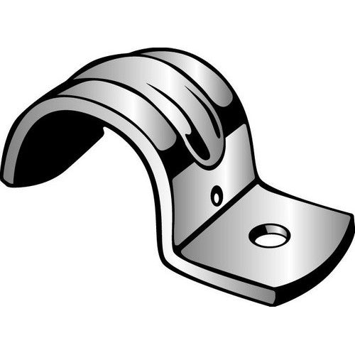 Morris 19432 1 Hole EMT/Rigid & IMC Pipe Straps – Steel 3-1/2″ Supply