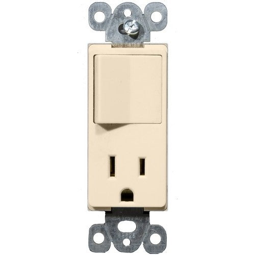 Morris 81990 Commercial Grade Decorative Single Pole Switch/Receptacle Rocker Switch 15A-125V Hot on Sale