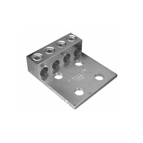 Morris 90872 Aluminum Mechanical Connectors Four Conductors – Four Hole Mount 250MCM-#6 Awg on Sale