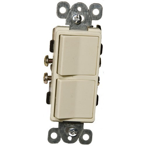 Morris 81980 Commercial Grade Decorative Double Rocker Switch 15A-120/277V Sale