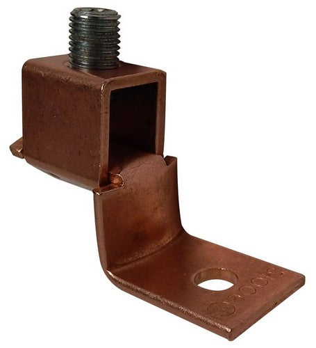 Morris 90526 Copper Mechanical Single Offset Connectors 400A Hot on Sale