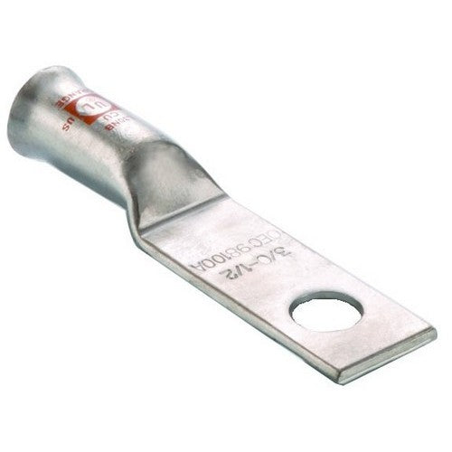 Morris 94671 Copper Flex Cable Long Barrel 1 Hole Compression Lugs 3/0 Awg 1/2 Stud Online Hot Sale