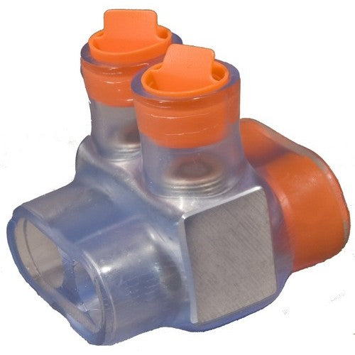 Morris 97432 Clear  Insulated Multi-Cable Connector – Dual Entry 2 Ports 500 – 6 Online Hot Sale