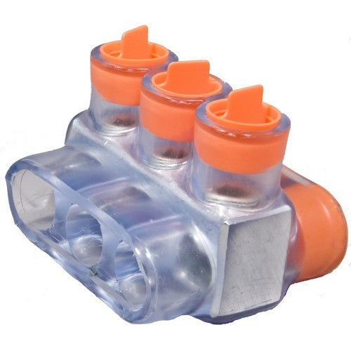 Morris 97434 Clear  Insulated Multi-Cable Connector – Dual Entry 3 Ports 500 – 6 Online
