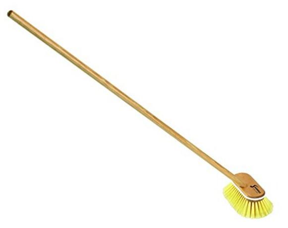 Shurhold 1960 Matine Mate Solt Deck Brush W/ 48″ Wooden Handle Discount