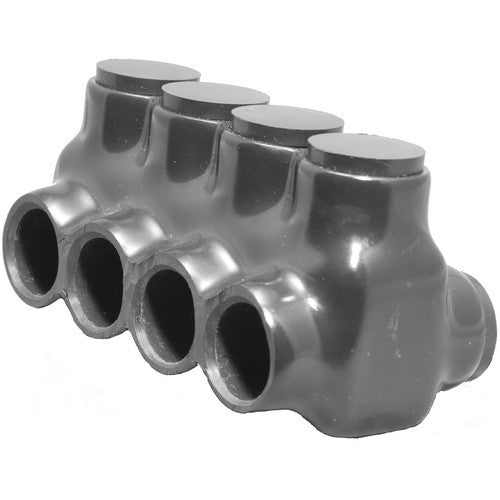 Morris Black Insulated Multi-Cable Connector – Dual Entry 4 Ports 2/0 – 6 Online now