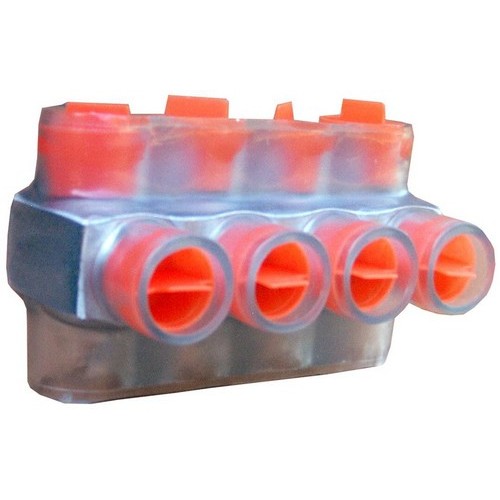 Morris 97396 Clear  Insulated Multi-Cable Connector – Dual Entry 4 Ports 250 – 6 Online