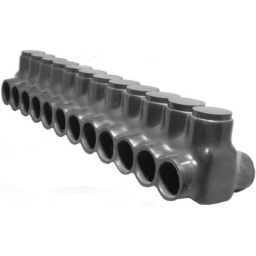 Morris Black Insulated Multi-Cable Connector – Dual Entry 12 Ports 3/0 – 6 Hot on Sale