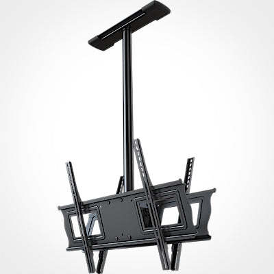 Crimson-AV Complete Ceiling TV Bracket Installation Kit for 37-63 Inch Screens, 36 Inch Drop Supply