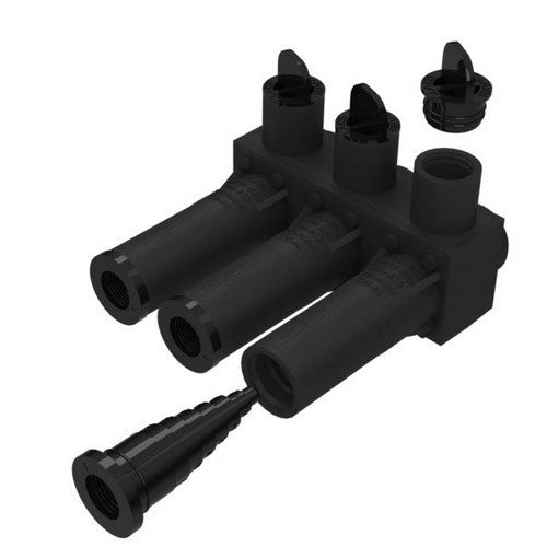 Morris 98034 Submersible Insulated Pedestal Connectors Multi-Port #12 – 600 MCM  4 Port Fashion
