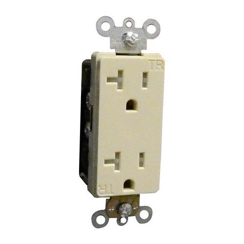 Morris Decorative Tamper Resistant Commercial Grade Duplex Receptacle 20A-125V Fashion