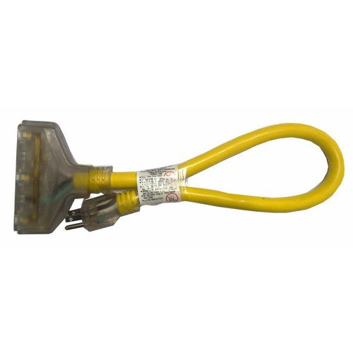 Morris Heavy Duty Tri-Tap Extension Cord – 3 Outlet Supply