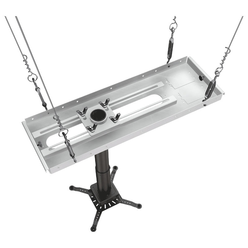 Crimson-AV JKS-18A 12 to 18 Inch Suspended Projector Ceiling Bracket with JR Universal Adapter (up to 50lbs) Fashion