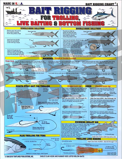Tightlines Bait Rigging #1 Chart on Sale