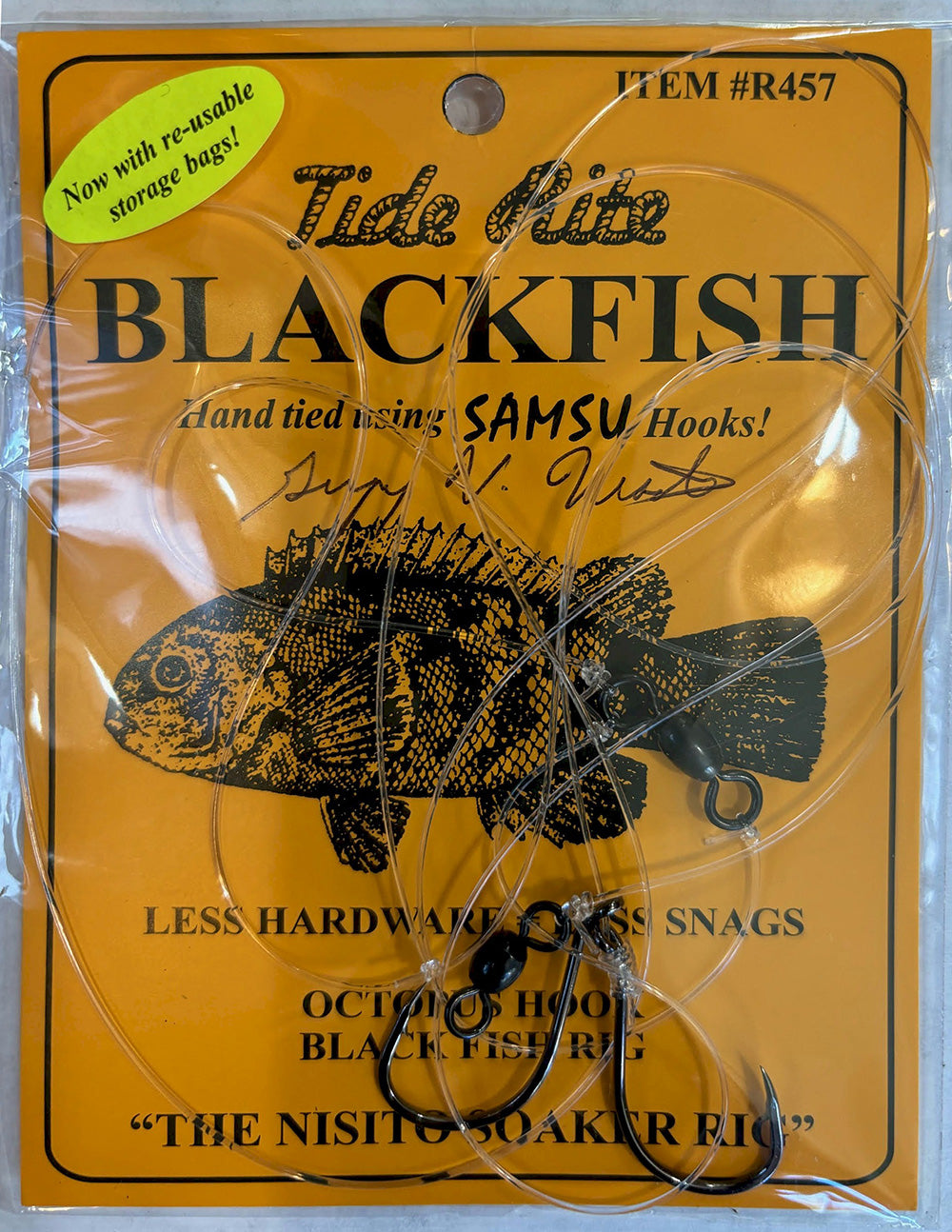 Tide Rite R457 Blackfish “Nisito” Soaker Rig Sale