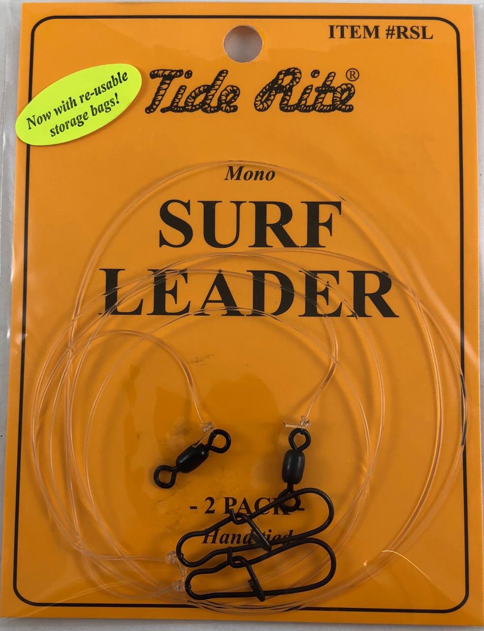 Tide Rite RSL Surf Leader W/ Snap & Swivel Hot on Sale
