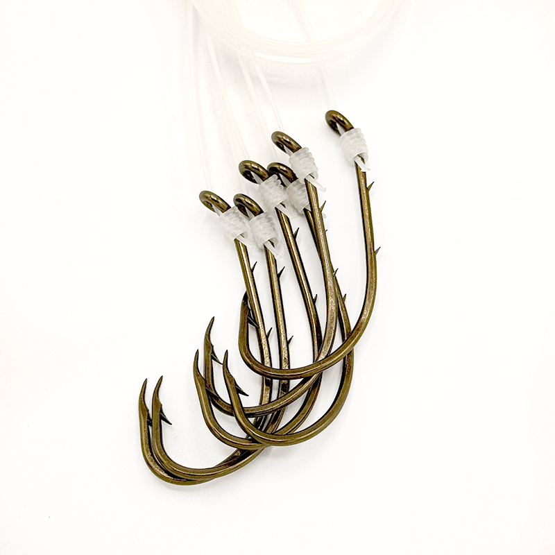 Tide Rite M36BBH Mono Snelled Hooks 6pk Hot on Sale