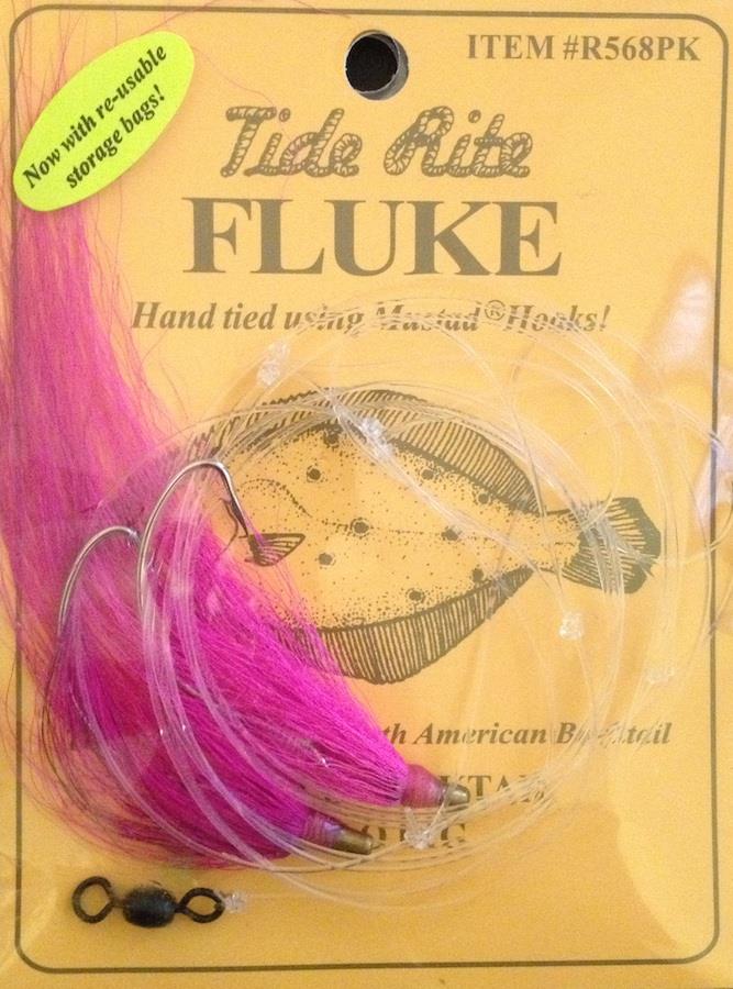 Tide Rite R568 Hi-Lo Wide Gap Hook W/ Bucktail Fluke Rig Supply