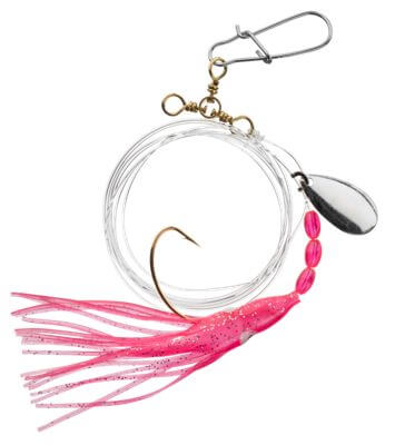 Tide Rite R563 Wide Gap Hook Squid Skirt Spinner Fluke Rig Fashion