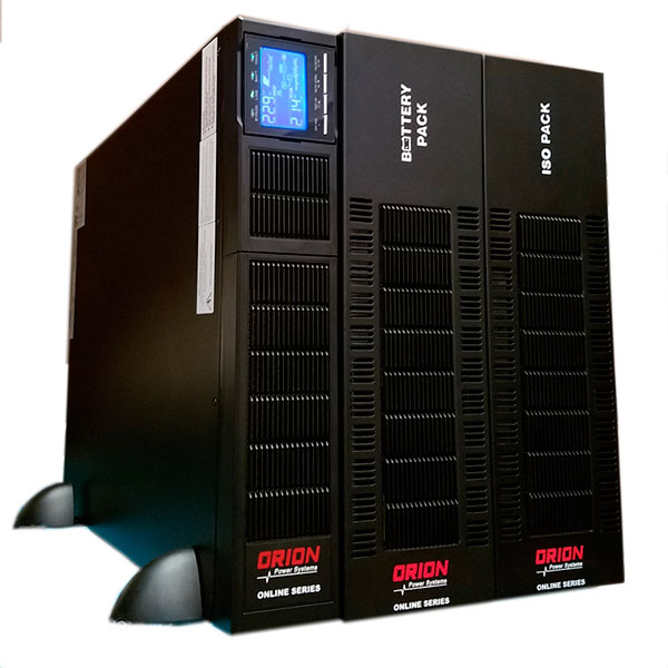 Orion SCR3-6000RT Online UPS rated at 6kVA / 6kW Supply