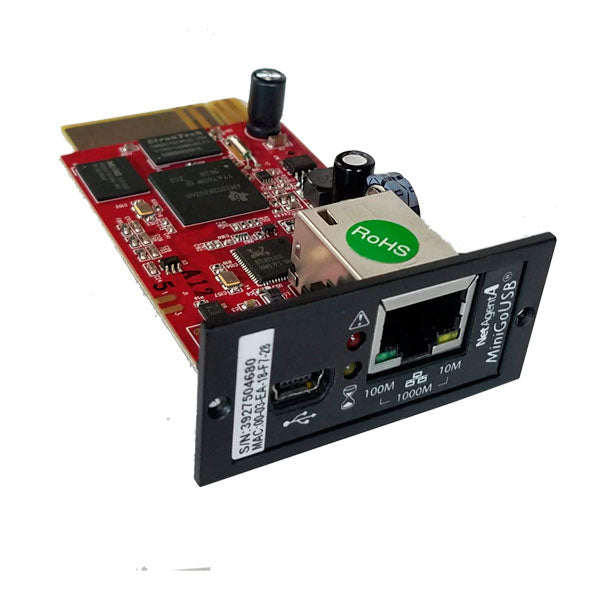 Orion Power Systems SNMP4-WEBCARD for Network Pro RTX2 & Online Pro RT1 / RTX1 UPS systems Discount