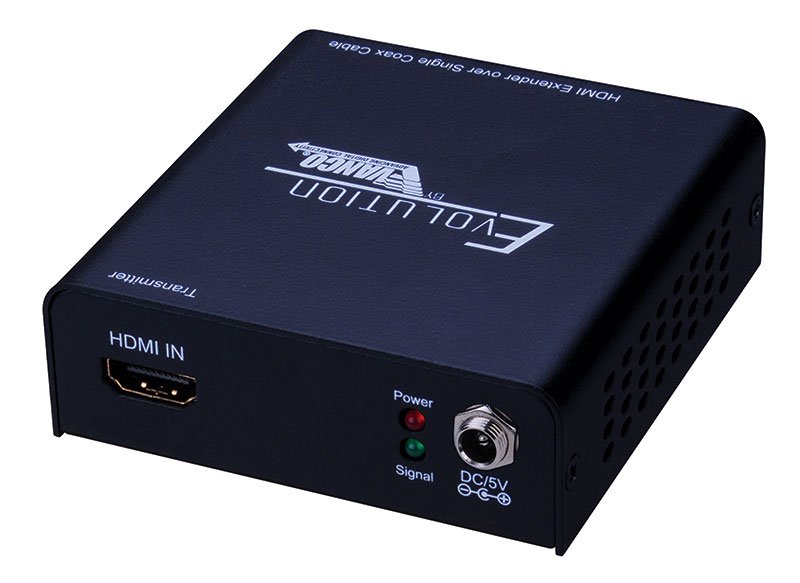 Evolution HDMI® over Single Coax Extender w/IR, 1080p, 396ft/120m Supply
