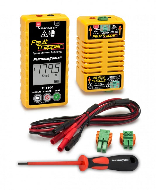 Platinum Tools Fault Trapper™ Arc Fault Circuit Tester and Fault Locator Online Sale
