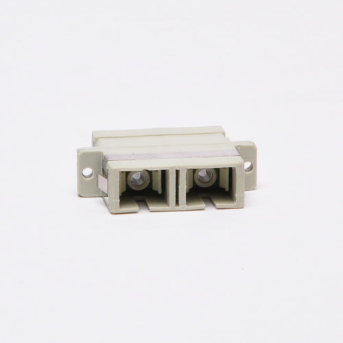 Fiber Adapter – SC-SC Female to Female Multimode Duplex, Plastic on Sale