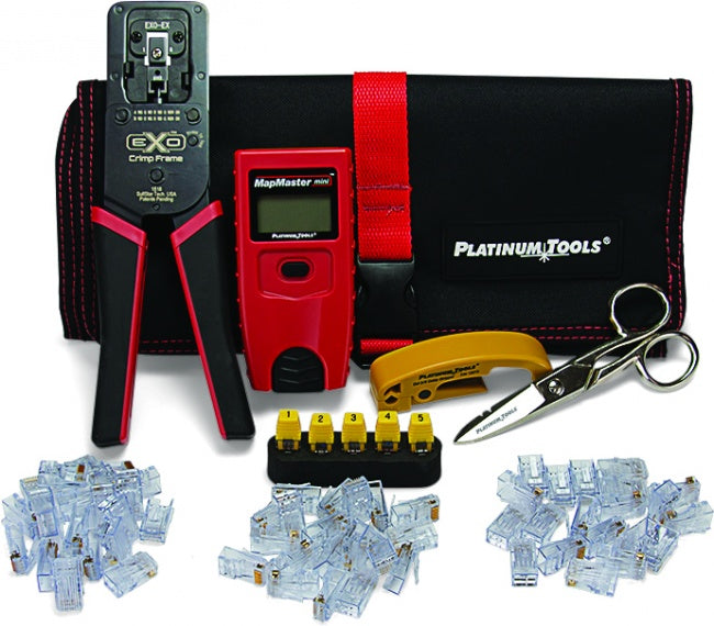 Platinum Tools ezEX mini Termination and Test Kit Supply