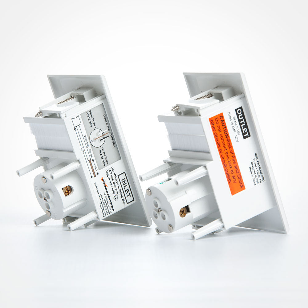 PowerBridge ONE-PRO-6-WH Cable Management System Supply
