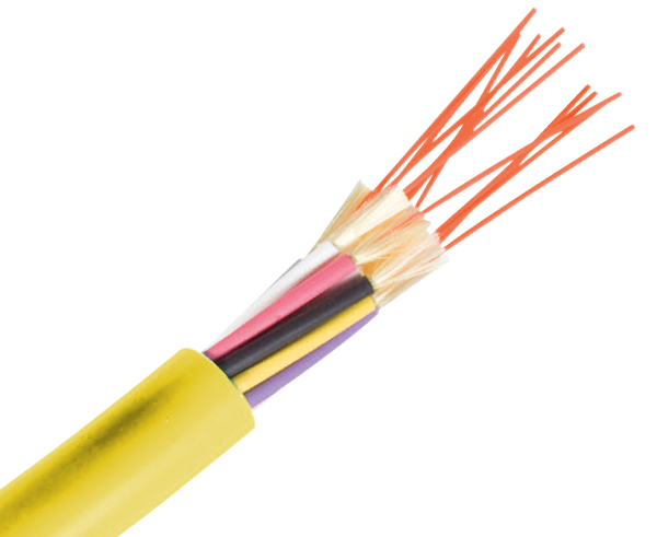 Breakout Single Mode Plenum Fiber Optic Cable, Indoor/Outdoor Online