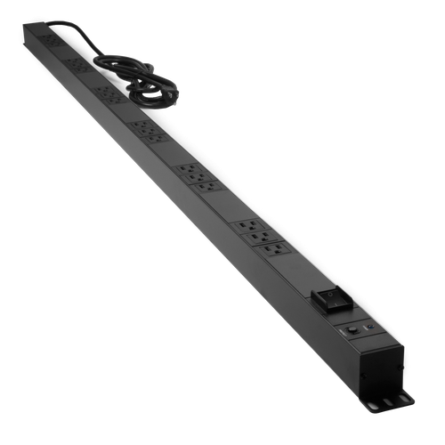FORGE Vertical Rack Mount Power Distribution Unit, 18 Outlets, 34U Fashion