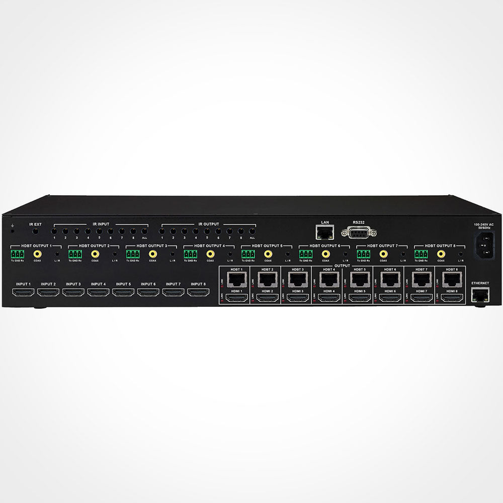PureLink Ultra HD 8×8 HDMI to HDBaseT Matrix Switcher with PoE Hot on Sale