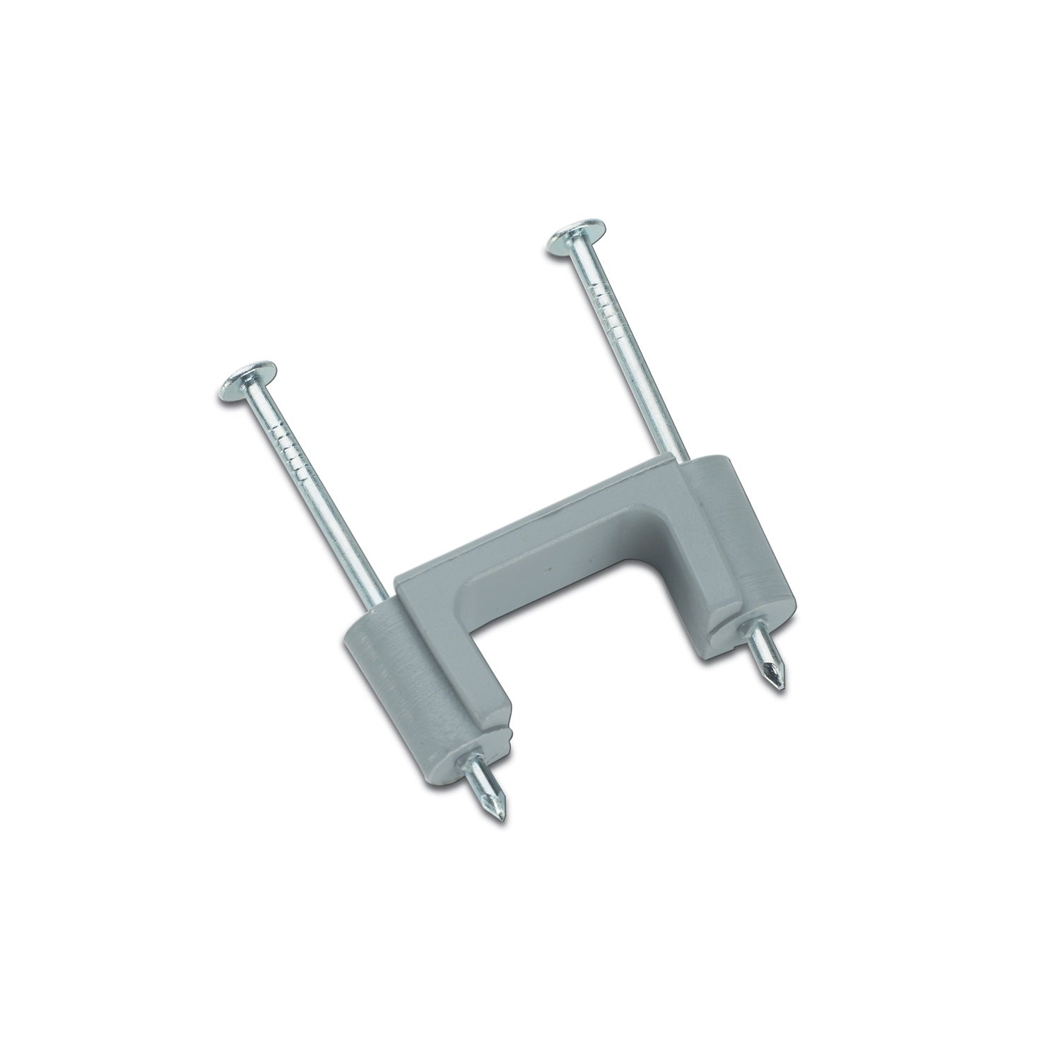 Gardner Bender #4/0 SEU Polyethylene Service Entrance Cable Strap Staple, Zinc-Plated Nails, Grey, Wood, (2-Pk), GSE-402 on Sale