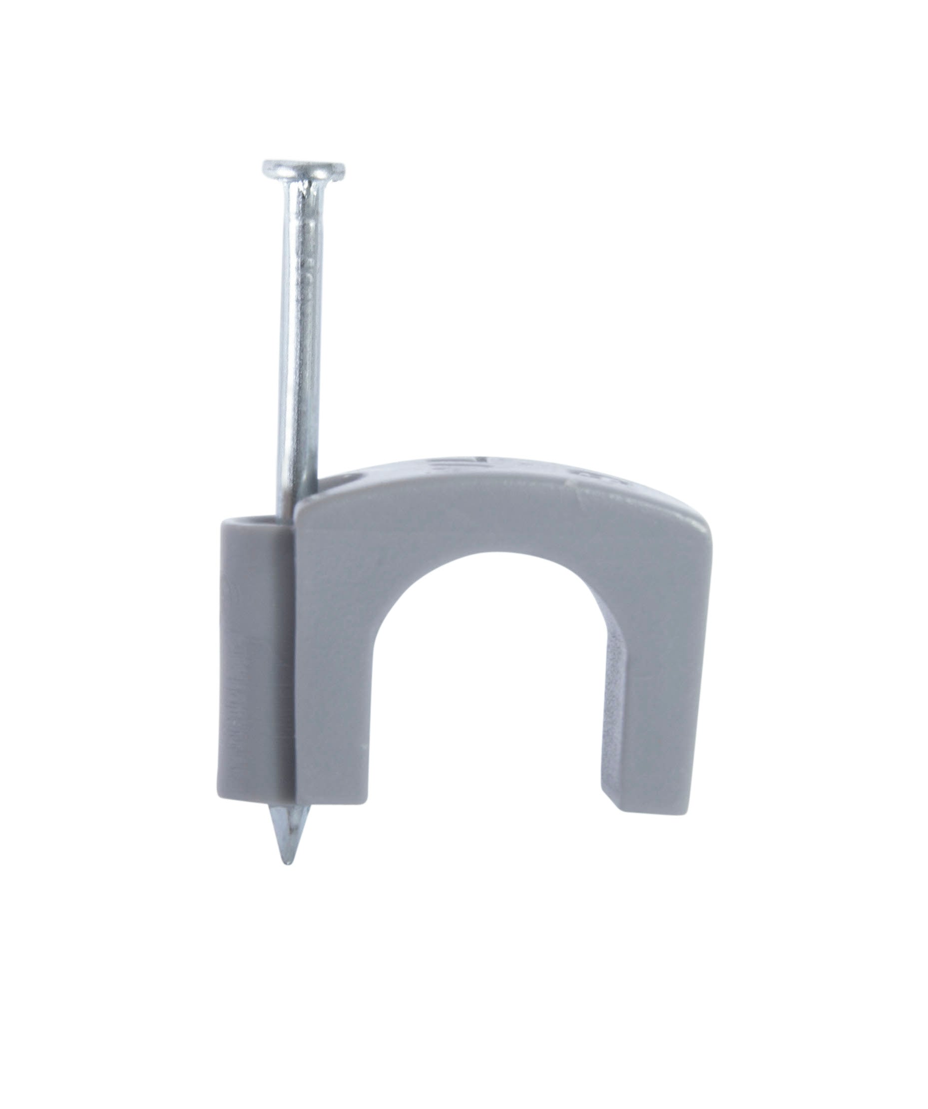 Gardner Bender 7/16 in. (11mm) Polyethylene Coaxial Cable Staple, Secures RG-8, Triaxial, Up to 25 pairs UTP, Gray (15/Pkg), PSG-15 Hot on Sale