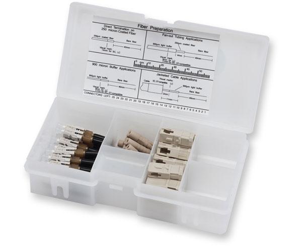 Corning UniCam Fiber Connector, Multimode, 62.5/125 OM1, SC, 25 Piece Organizer Pack Sale