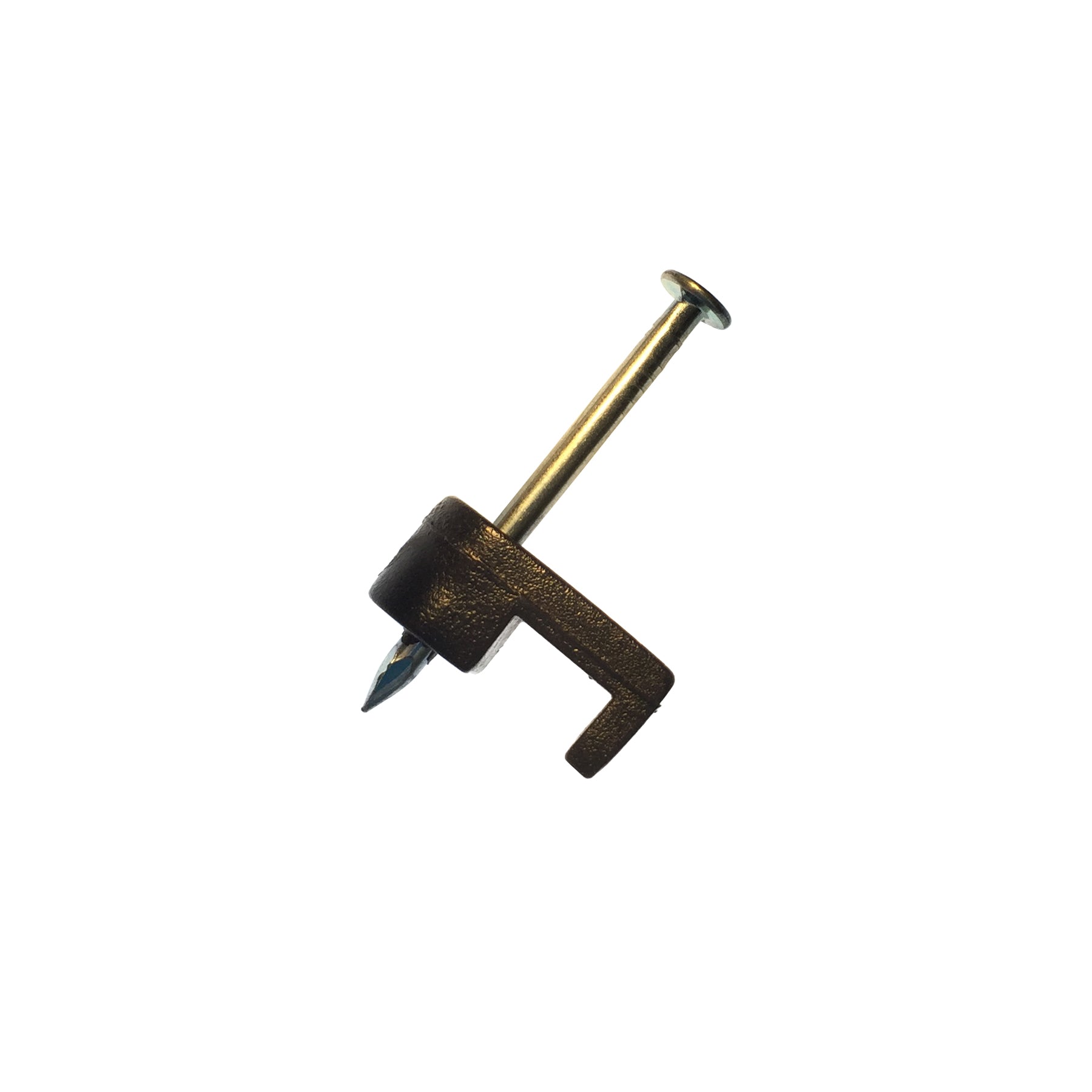 Gardner Bender 1/8 in (5 mm), Polyethylene Staple, Secures Low Voltage/Bell/Speaker Wire, Zinc Plated for Wood App, Black, (25/Pkg), PMB-1525 Discount