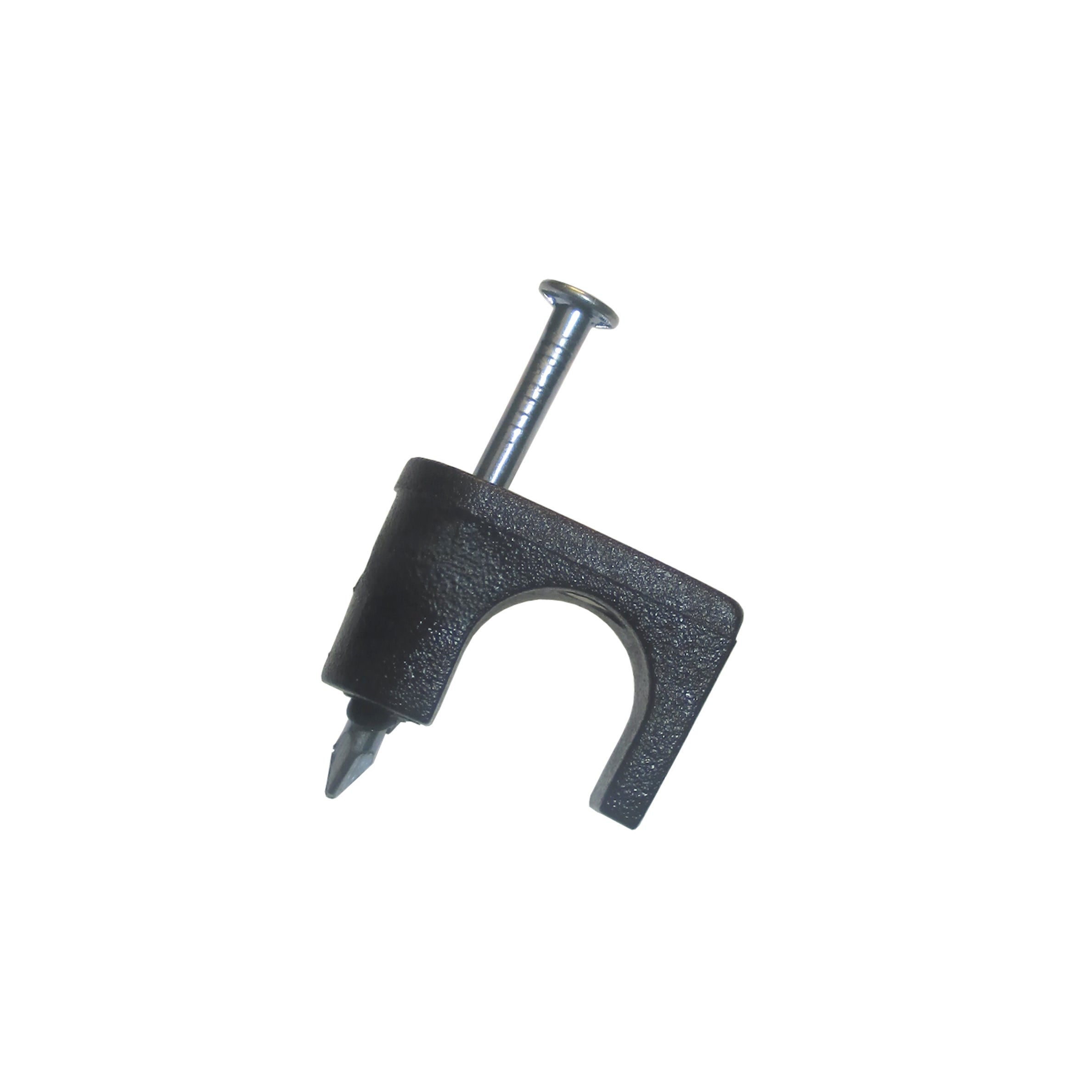 Gardner Bender 1/4 In. Coaxial Cable Staple, Black, 50/Clam, PSB-165 Fashion