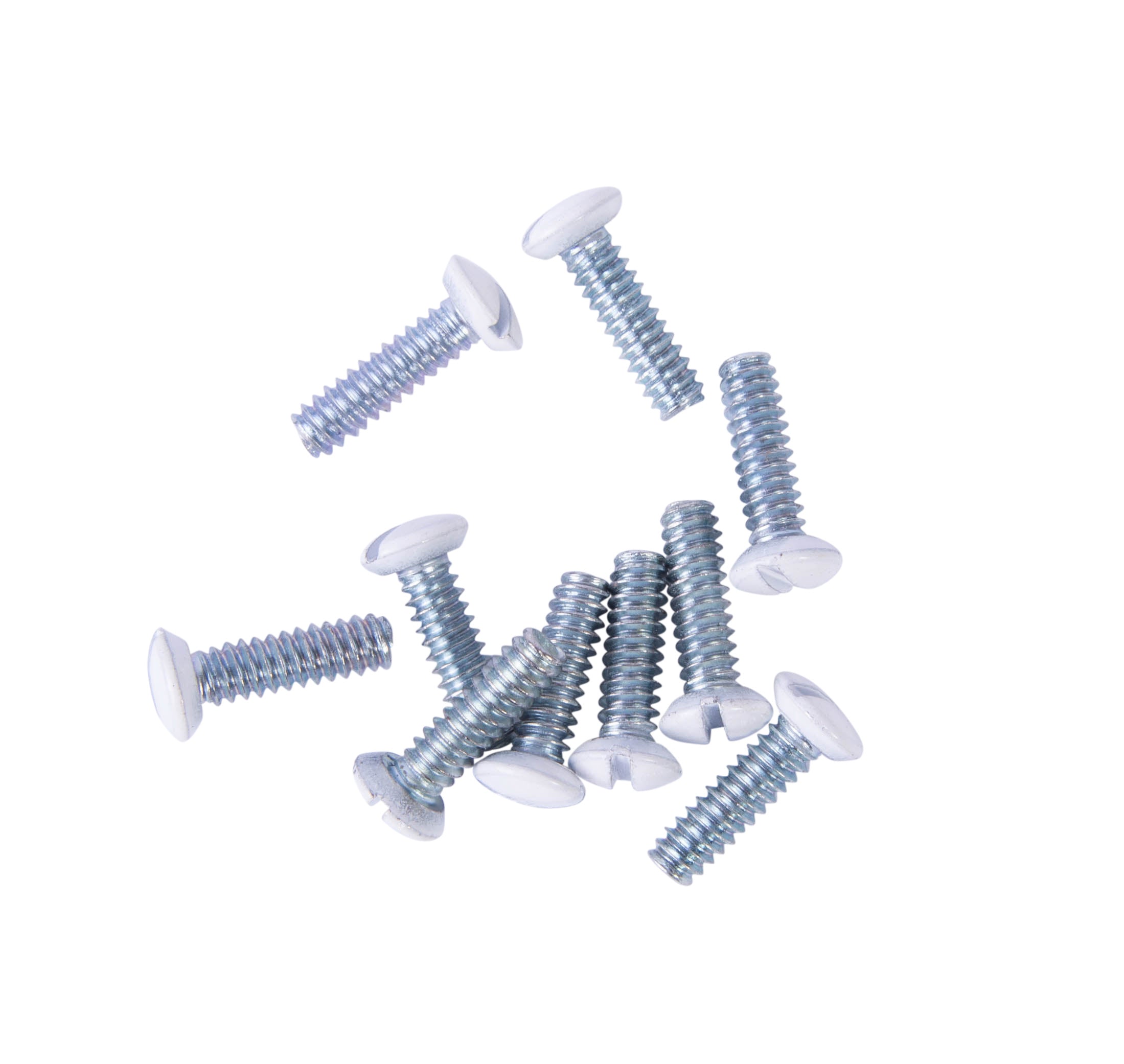 Gardner Bender Electricians Wall Plate Screw Kit, Flat Head, White, 10/Pkg, 14-WPW Discount