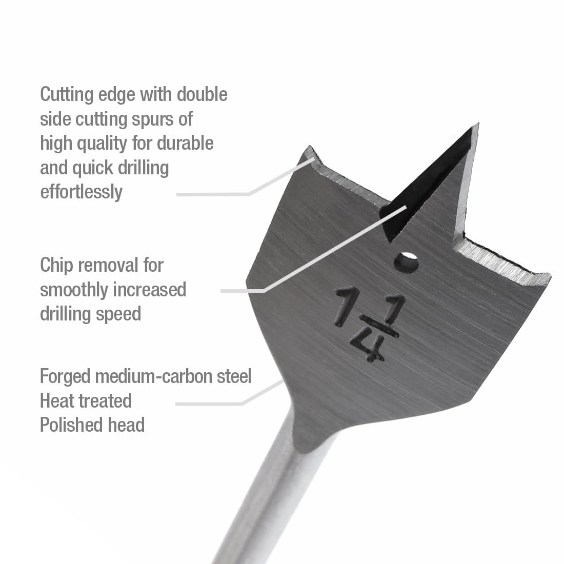 Spade Drill Bit Set 13-Piece Supply