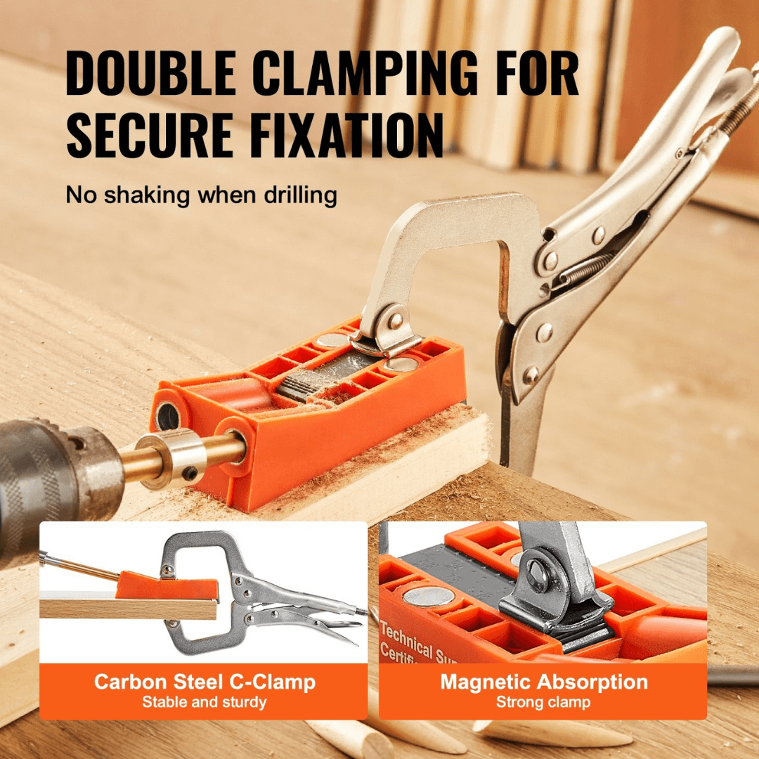 Fivalo™ Pocket Hole Jig with 11 Inch Clamp Discount