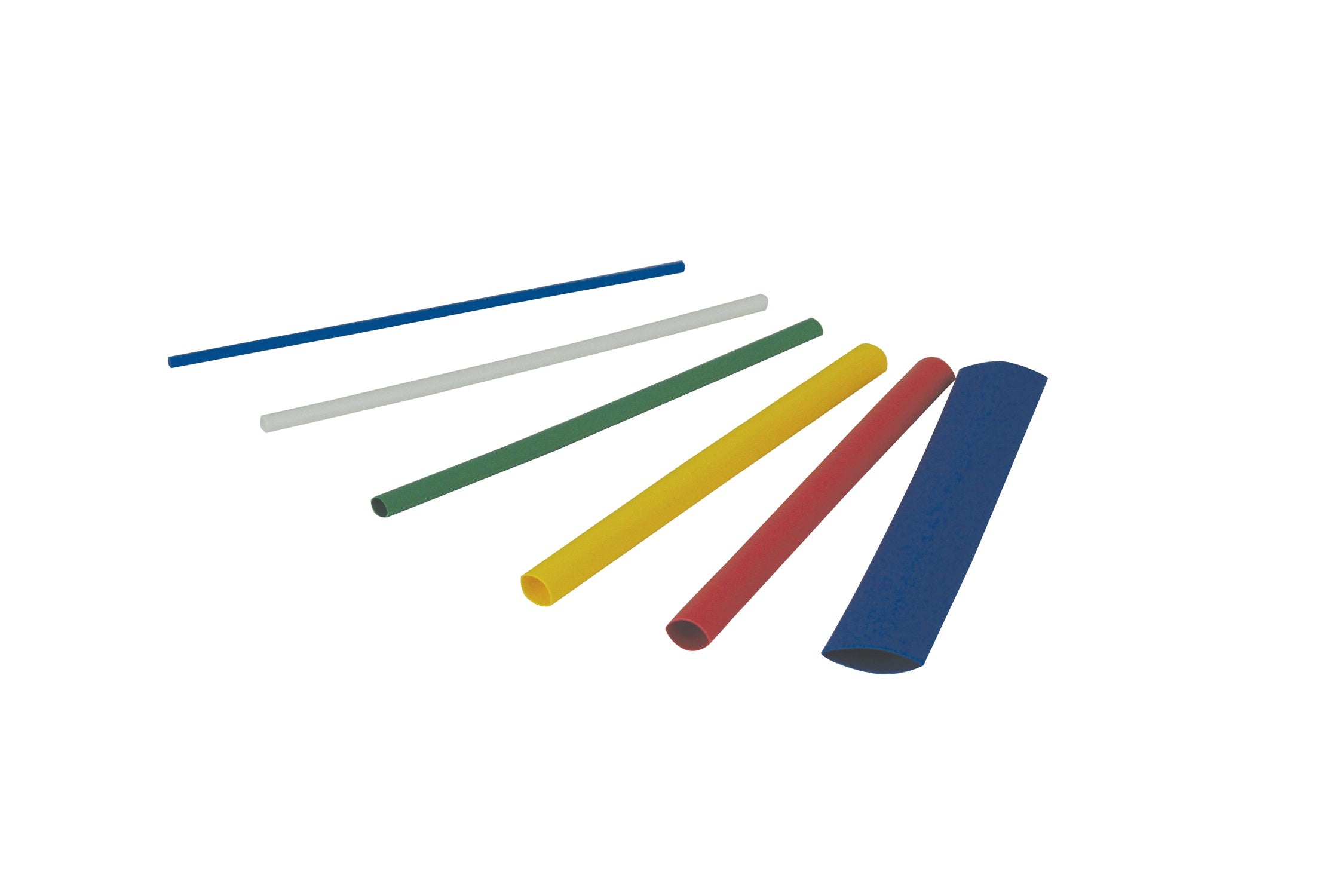 Gardner Bender Poly Heat Shrink Assortment, 1/4″ (6.4 mm) to 1/8″ (3.2 mm) Pre-Shrink Dia, 2:1 Shrink Ratio, 3 In. Long, Asst Colors, (160/Pkg), HST-ASTA Online now